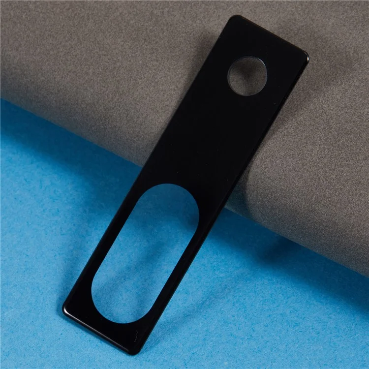 For Google Pixel 8a Camera Lens Protector Ultra Clear Tempered Glass Lens Film - Silk Printing Black