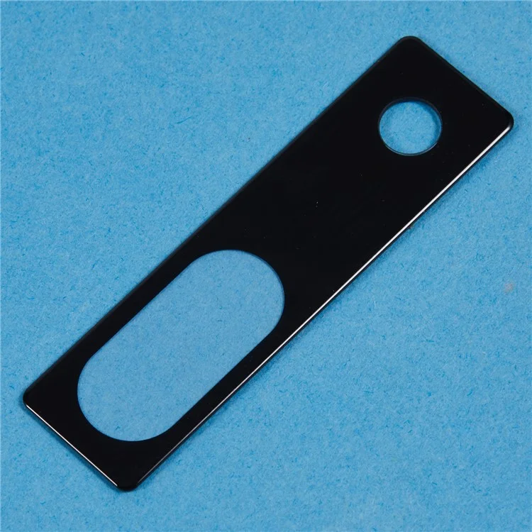 For Google Pixel 8a Camera Lens Protector Ultra Clear Tempered Glass Lens Film - Silk Printing Black