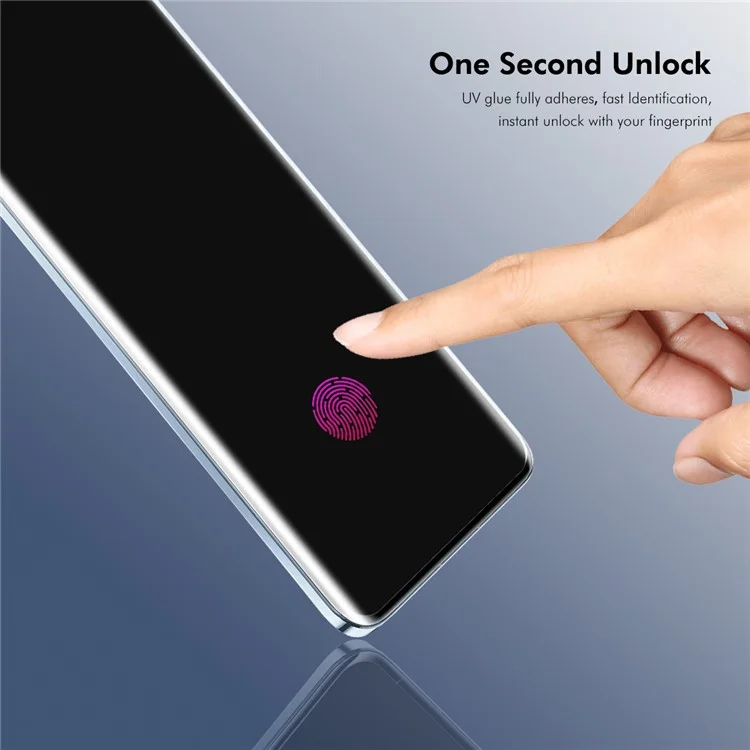 ENKAY HAT PRINCE para Huawei nova 12 Pro 5G / nova 12 Ultra 5G Protector de pantalla UV Líquido Anti-Arañazos Película curva