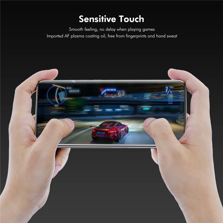 ENKAY HAT PRINCE para Huawei nova 12 Pro 5G / nova 12 Ultra 5G Protector de pantalla UV Líquido Anti-Arañazos Película curva