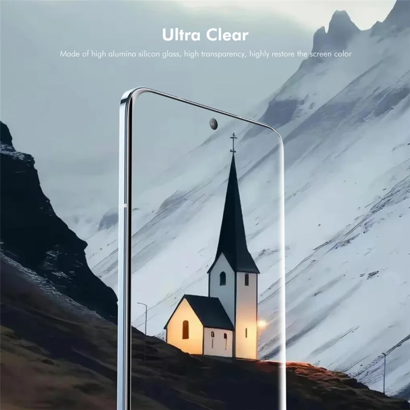 ENKAY HAT PRÍNCIPE Para Huawei P50 Pro 4G Protector de pantalla transparente Película UV Toque sensible Curvo