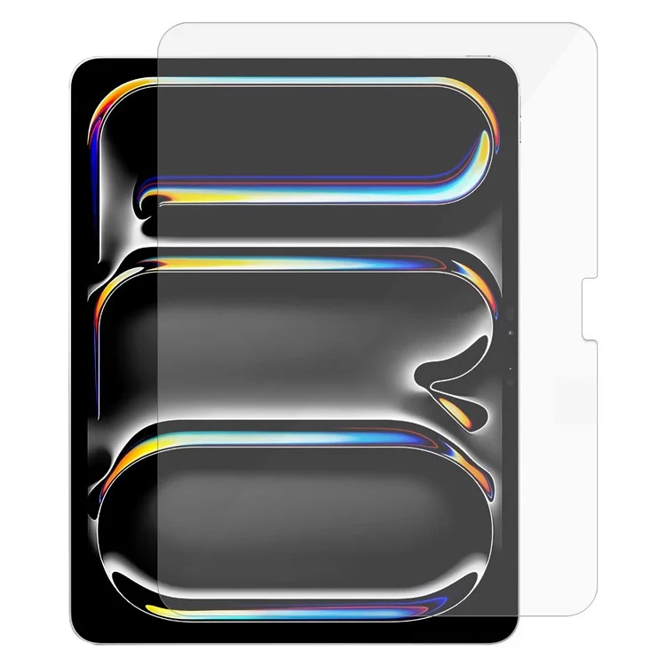 Für iPad Pro 11 (2024) Full Screen Protector 0,3 mm gerader Rand Gehärtetes Glas Tablet-Film