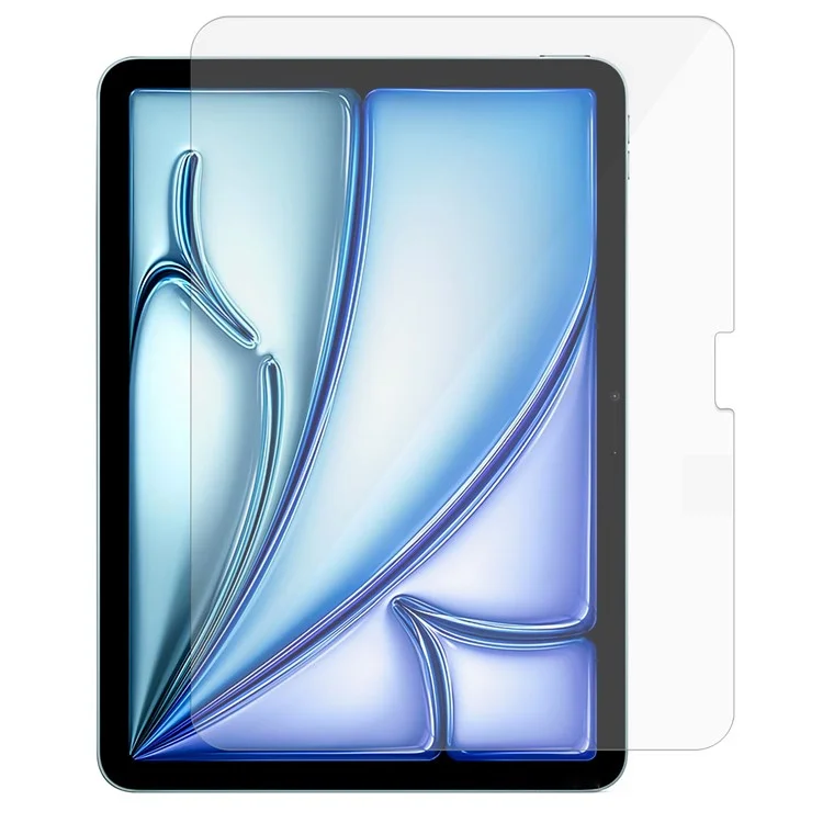 Para iPad Air 11 (2024) Protetor de Tela Transparente 0.3mm Borda Reta Película de Vidro Temperado