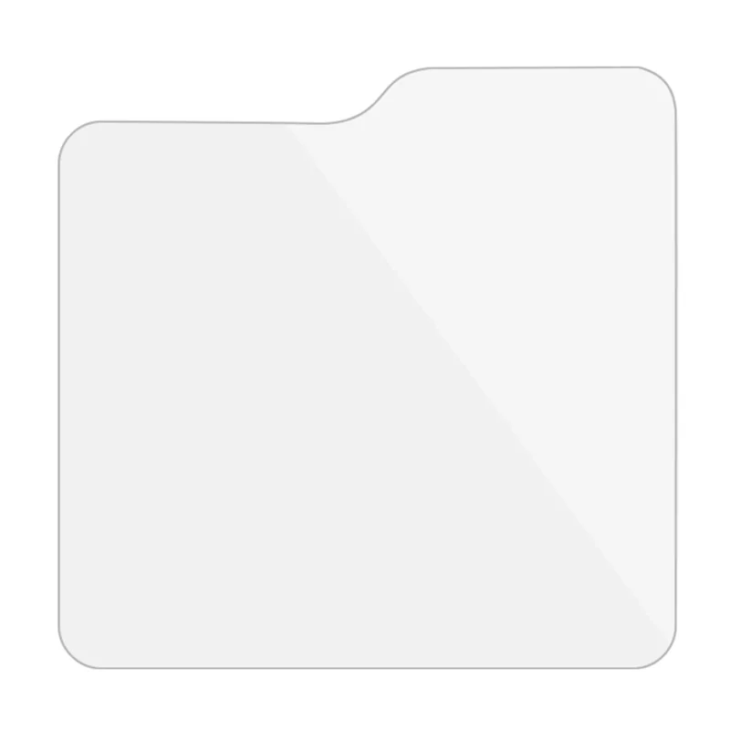 Für Samsung Galaxy Z Flip6 5G Kleiner Rückbildschirm Schutzfolie Hartglas Film 0,3 mm Bogenrand