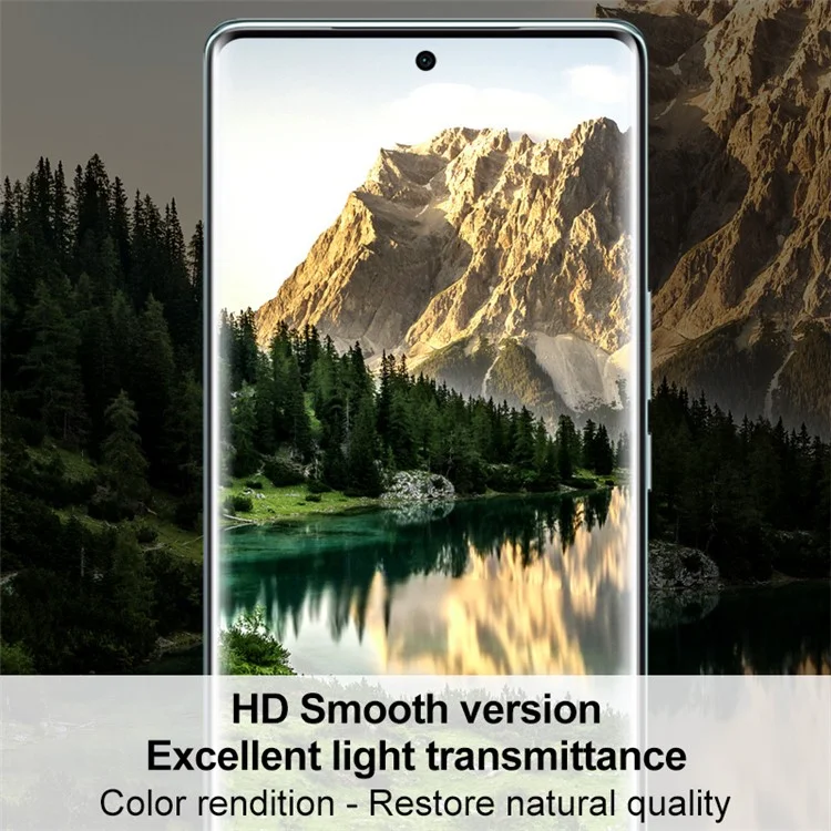IMAK 2Pcs / Set Hydrogel Film III Pour vivo V30e 5G Protecteur d'écran Soft TPU Ultra Clear Film