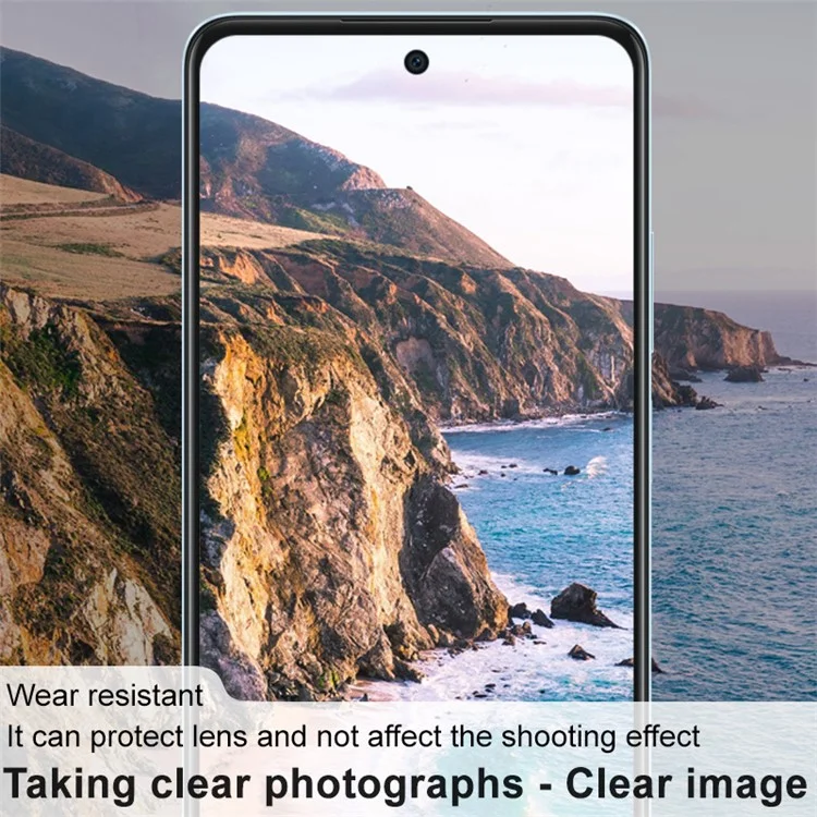 IMAK For Oppo A60 4G Tempered Glass Camera Lens Protector + Acrylic Lens Cap