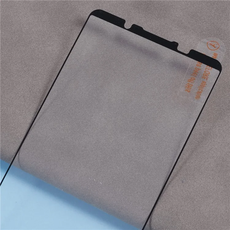 For Sony Xperia 1 VI Tempered Glass Electroplating Anti-Fingerprint Silk Printing Full Glue Screen Protector