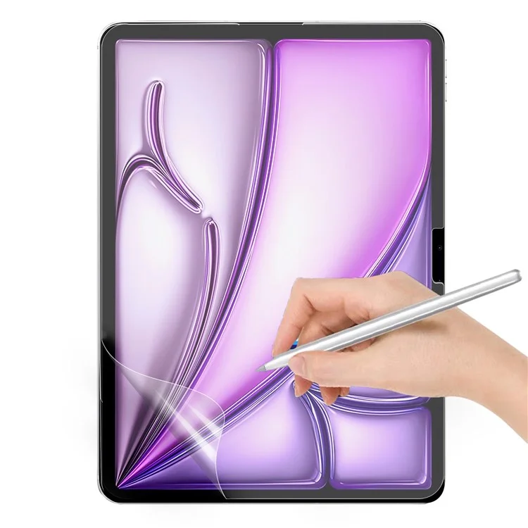 Para iPad Air 13 (2024) Protetor de Tela Tipo Papel Anti-Espião Fosco Filme de Tela Tablet PET Sensação de Papel