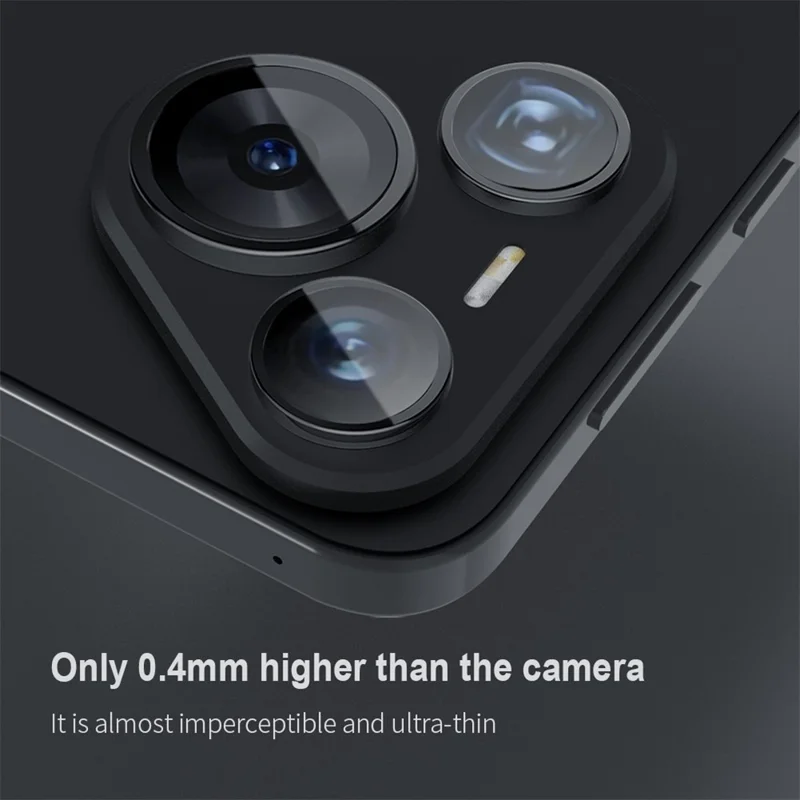 NILLKIN 1 Set For Huawei Pura 70 Camera Lens Protector Alumínio Liga Tempered Glass Individual Lens Film