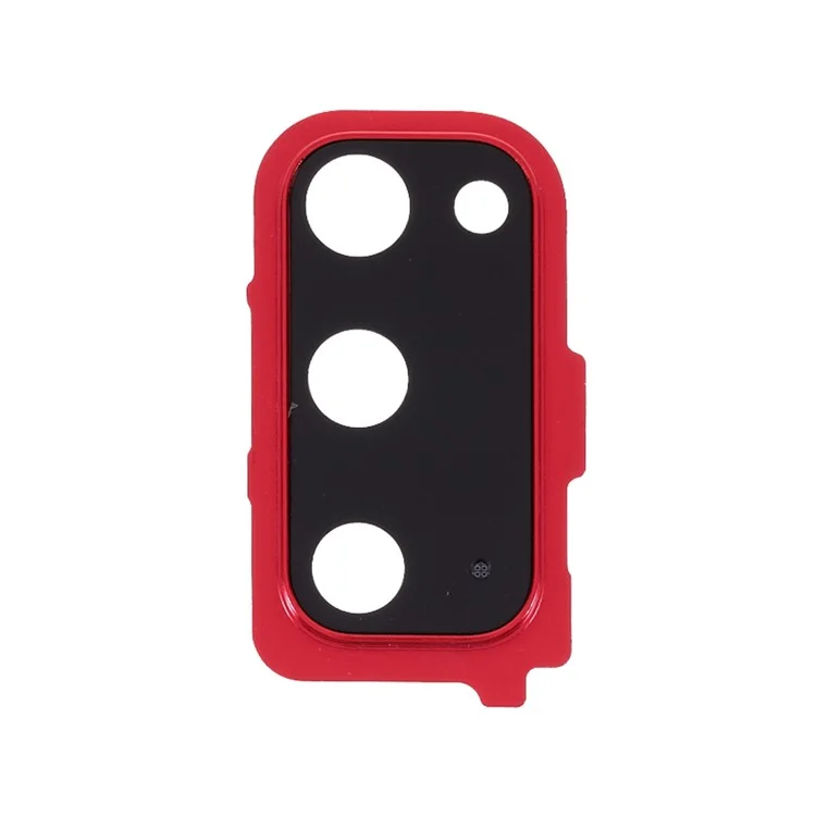 Per Samsung Galaxy S20 4G G980 OEM Back Camera Lens Ring Cover Con Obiettivo di Vetro (senza Logo) - Rosso