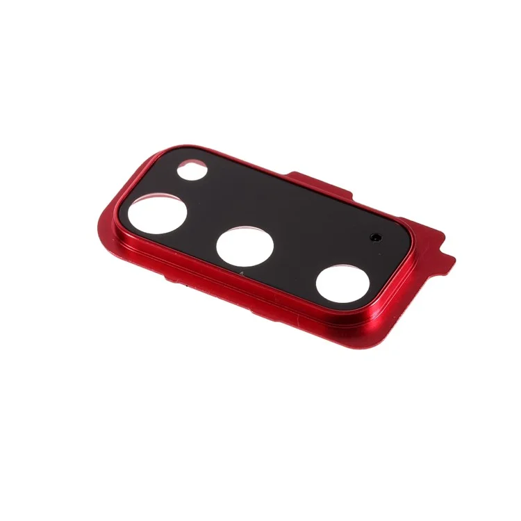 Per Samsung Galaxy S20 4G G980 OEM Back Camera Lens Ring Cover Con Obiettivo di Vetro (senza Logo) - Rosso
