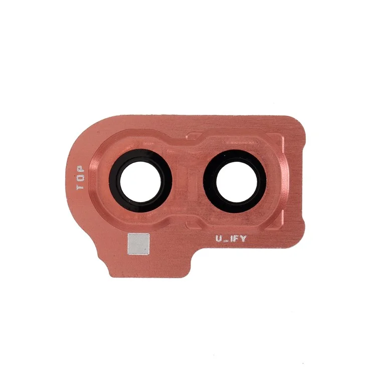 Cubierta Del Anillo de Lente de Cámara Trasera OEM Con Lente de Vidrio Para Samsung Galaxy A20e SM-A202 - Coral