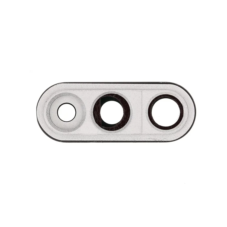 OEM Back Camera Lens Ring Cover with Glass Lens for Huawei P30 Lite (48MP AI Ultra-wide Triple Camera) - Black
