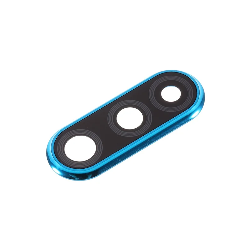 OEM Back Camera Lens Ring Cover with Glass Lens for Huawei P30 Lite (48MP AI Ultra-wide Triple Camera) - Blue