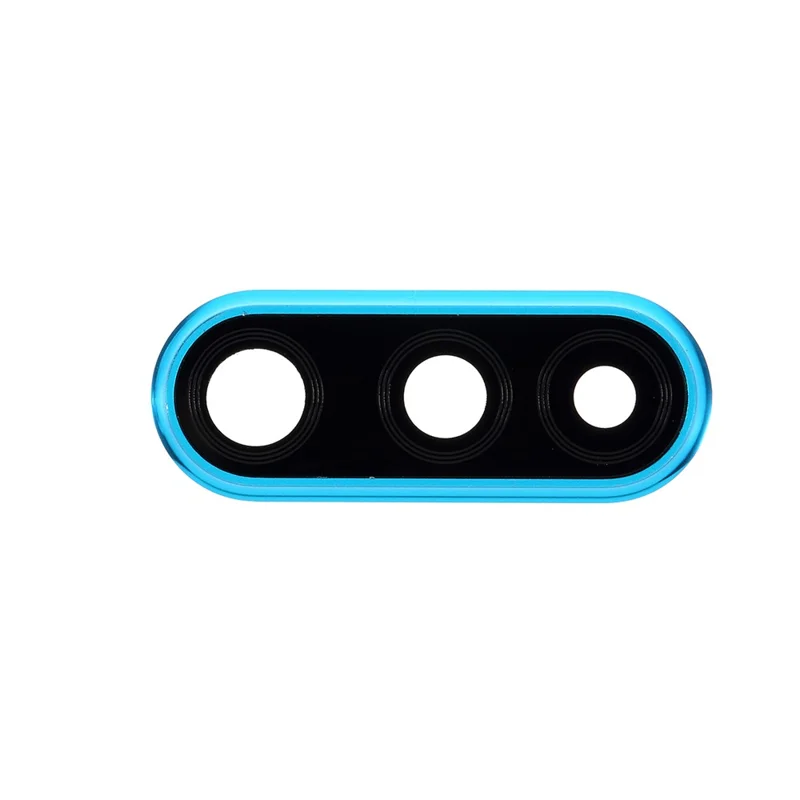 OEM Back Camera Lens Ring Cover with Glass Lens for Huawei P30 Lite (48MP AI Ultra-wide Triple Camera) - Blue