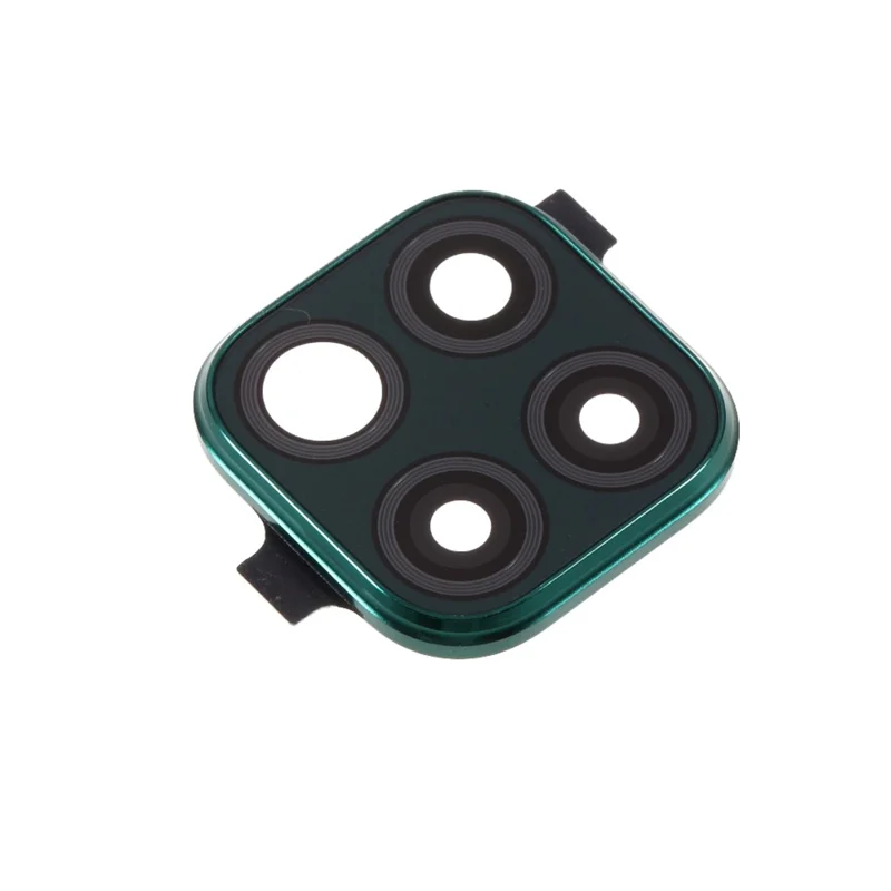 OEM Back Camera Lens Ring Cover with Glass Lens for Huawei P40 lite 4G - Dark Green