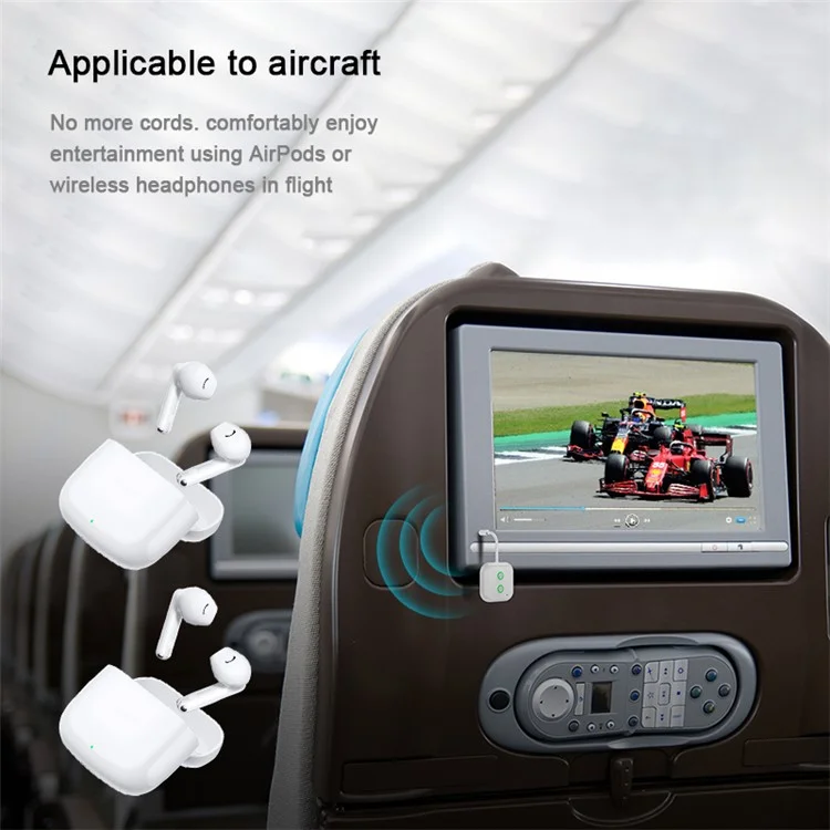 ZF-361 Bluetooth 5.3 Sender-Empfänger für AirPods 2 Kopfhörer, kabelloser Audioadapter