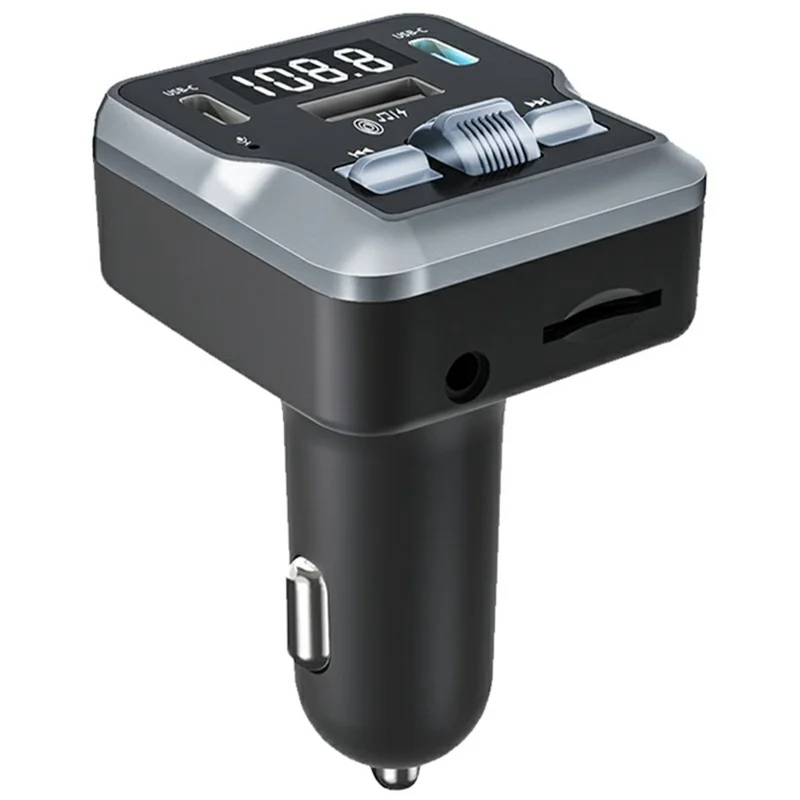 C66 Carregador de Carro Multifuncional FM Adaptador Bluetooth Player Com Controle Remoto