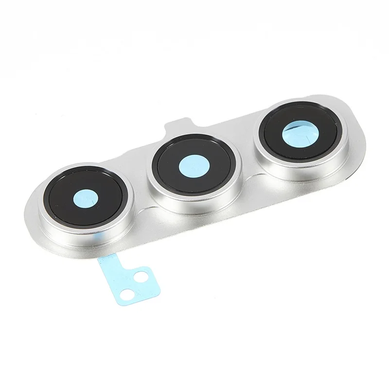 For Samsung Galaxy S24 FE S721 OEM Rear Camera Rim Lens Cover (Without Logo) - Silver
