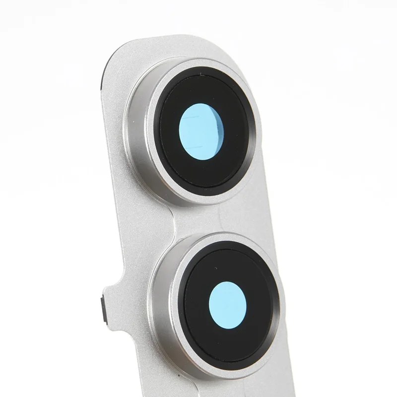 For Samsung Galaxy S24 FE S721 OEM Rear Camera Rim Lens Cover (Without Logo) - Silver