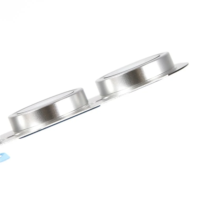 For Samsung Galaxy S24 FE S721 OEM Rear Camera Rim Lens Cover (Without Logo) - Silver