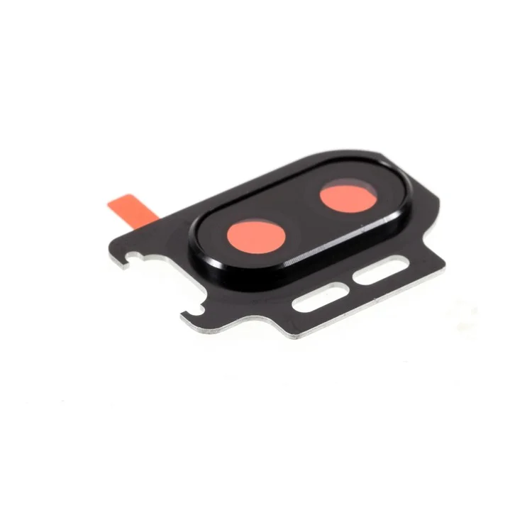 Para OnePlus 6T OEM Back Camera Lens Ring Cover com Peça de Substituição de Lente de Vidro - Preto