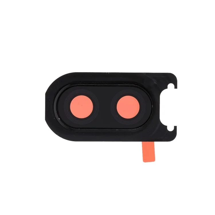 For OnePlus 6 OEM Rear Camera Lens Ring Cover with Glass Lens Repair Part - Black