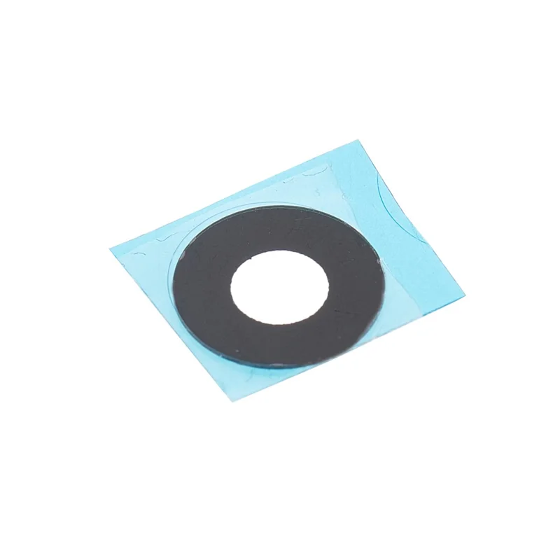 1 Set For iPhone 16e Rear Camera Rim Lens Cover with Adhesive Sticker (Without Logo)