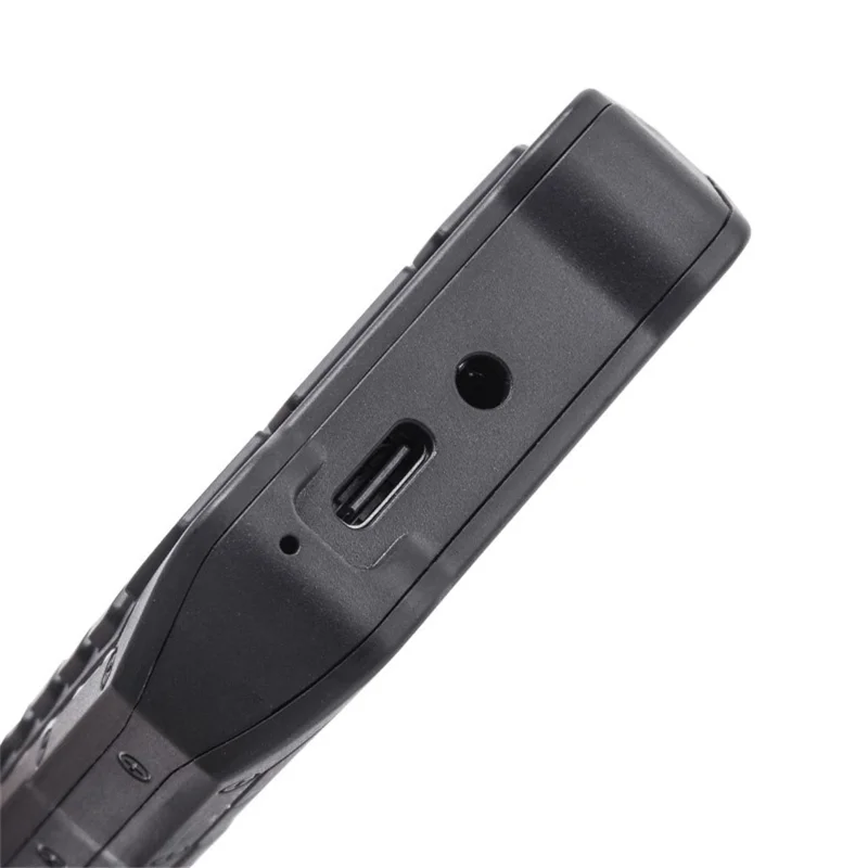 MXMID Q6000 2.4 Inch Display Phone Dual SIM Standby GSM Keypad Bar Phone with Dual LED Flashlight - Black