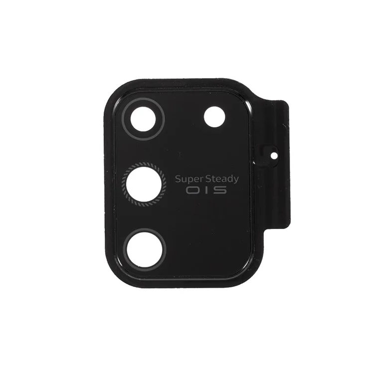 OEM Rear Back Kameralinsenabdeckung mit Linse für Samsung Galaxy A91/S10 Lite - Schwarz