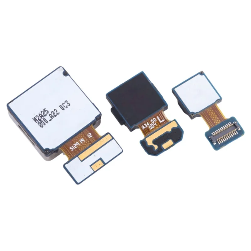 1 Set For Samsung Galaxy A34 5G SM-A346B OEM Rear Camera Lens Module Part (Without Logo)