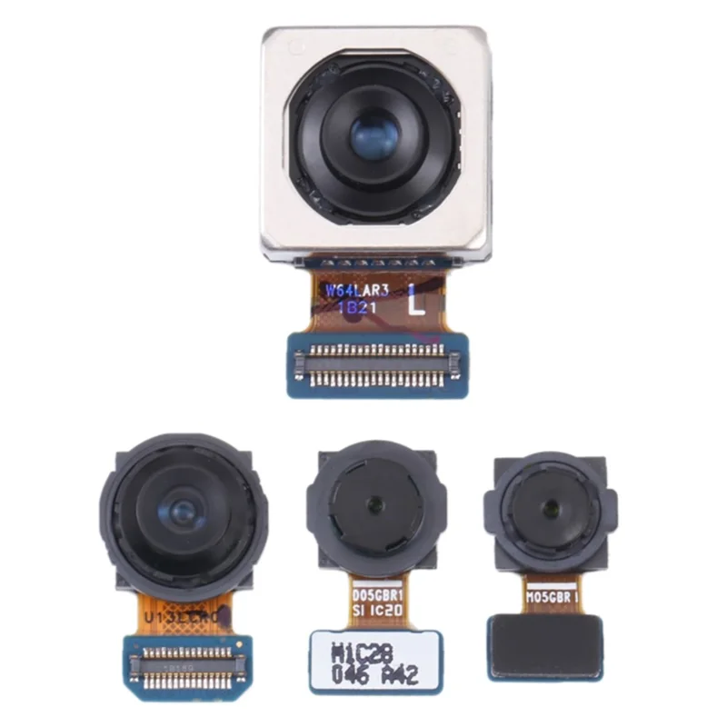 1 Set For Samsung Galaxy A52 4G SM-A525 OEM Rear Camera Lens Module Part (Without Logo)