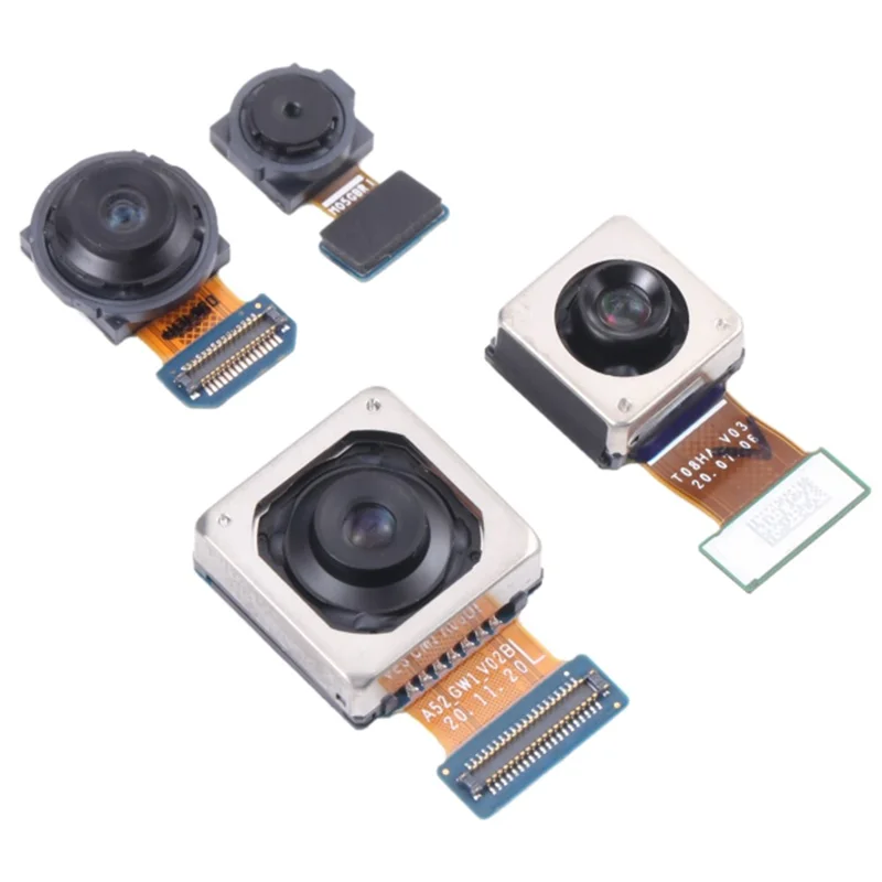 1 Set For Samsung Galaxy A72 4G SM-A725 OEM Rear Camera Lens Module Part (Without Logo)