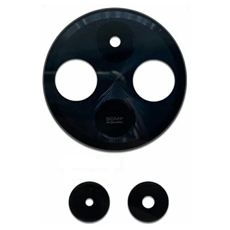 For Xiaomi Redmi 14C 4G / 5G OEM Phone Rear Camera Rim Lens Cover (Without Logo) - Black