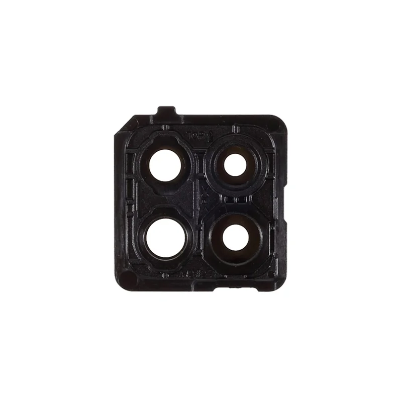 Bague de couvercle d'objectif de caméra arrière OEM avec lentille en verre pour Samsung Galaxy A42 5G A426 - Noir