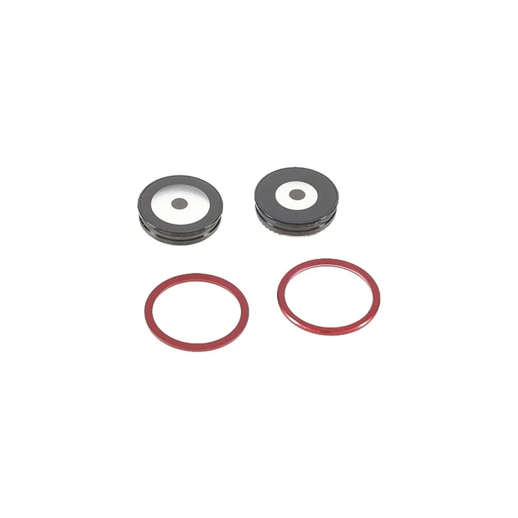 Anel de Cobertura da Lente da Câmera OEM com Filme de Lente de Vidro para iPhone 11 6.1 polegadas - Vermelho