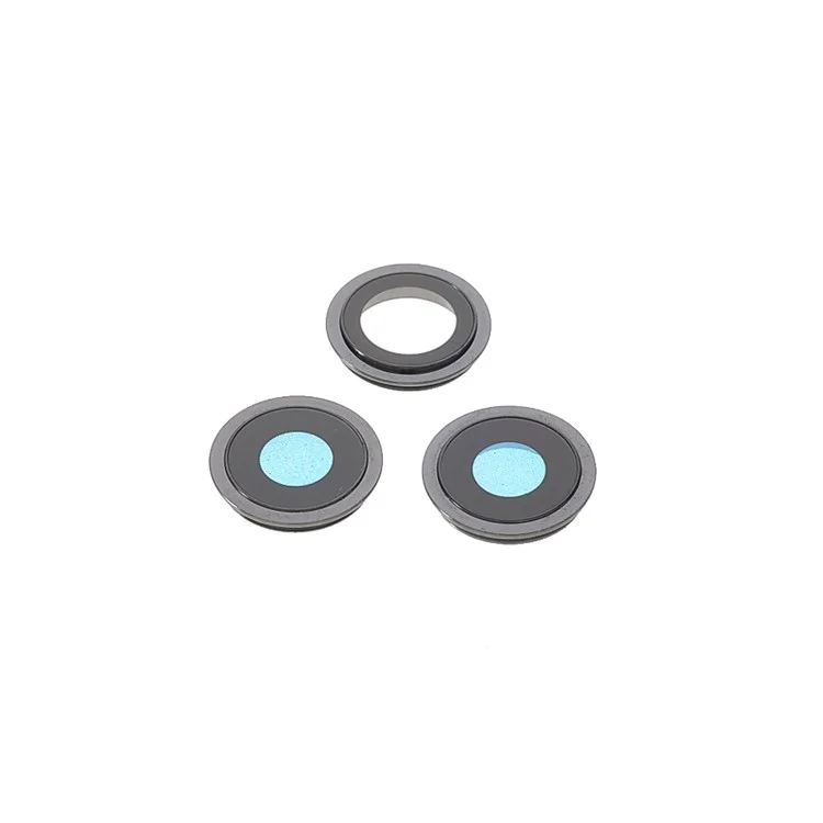 OEM Rear Back Camera Glass Lens Ring Cover Replacement for iPhone 11 Pro / 11 Pro Max - Dark Grey