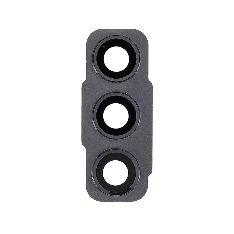Per Samsung Galaxy S21 FE 5G OEM Back Camera Lens Ring Cover con sostituzione del vetro lente (senza logo) - Grigio