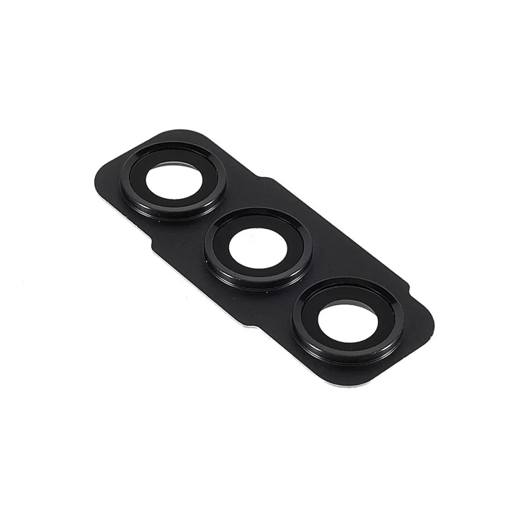 Per Samsung Galaxy S21 FE 5G OEM Back Camera Lens Ring Cover con sostituzione del vetro lente (senza logo) - Grigio