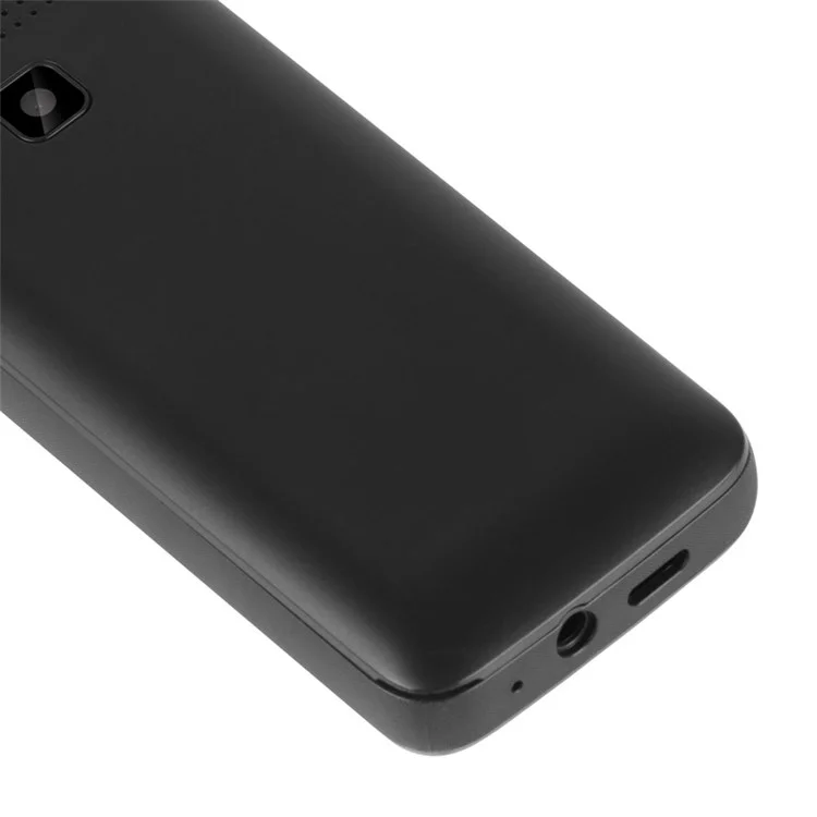 UNIWA E1801 Dual SIM 1.77 inch Mobile Phone 800mAh Battery 2G GSM Cellphone with Rear Camera and Flashlight - Black