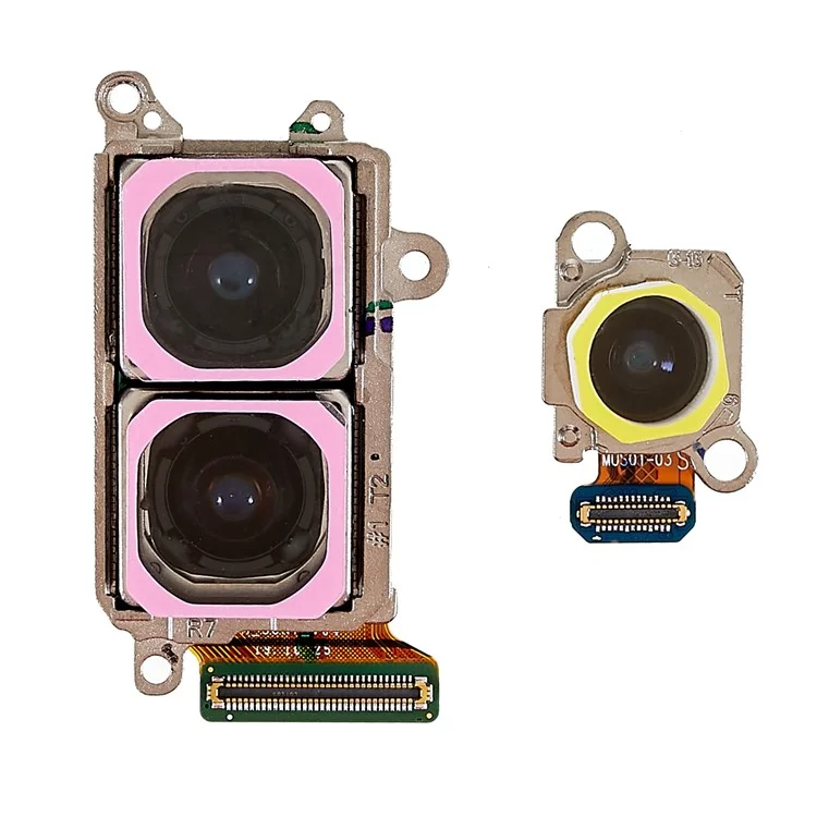Для Samsung Galaxy S21 5G G991U / S21+ 5G G996U (US Версия) OEM -задняя Часть Модуля Большой Задней Камеры (без Логотипа)