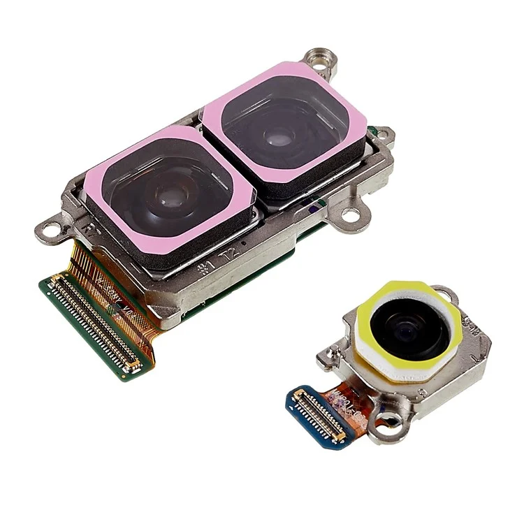 Для Samsung Galaxy S21 5G G991U / S21+ 5G G996U (US Версия) OEM -задняя Часть Модуля Большой Задней Камеры (без Логотипа)