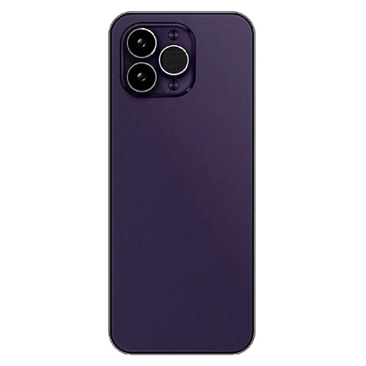 F14 Pro 2.8" HD Screen 2G Mobile Phone for Elderly Dual SIM Big Button Ultra Slim Bar Cellphone - Purple