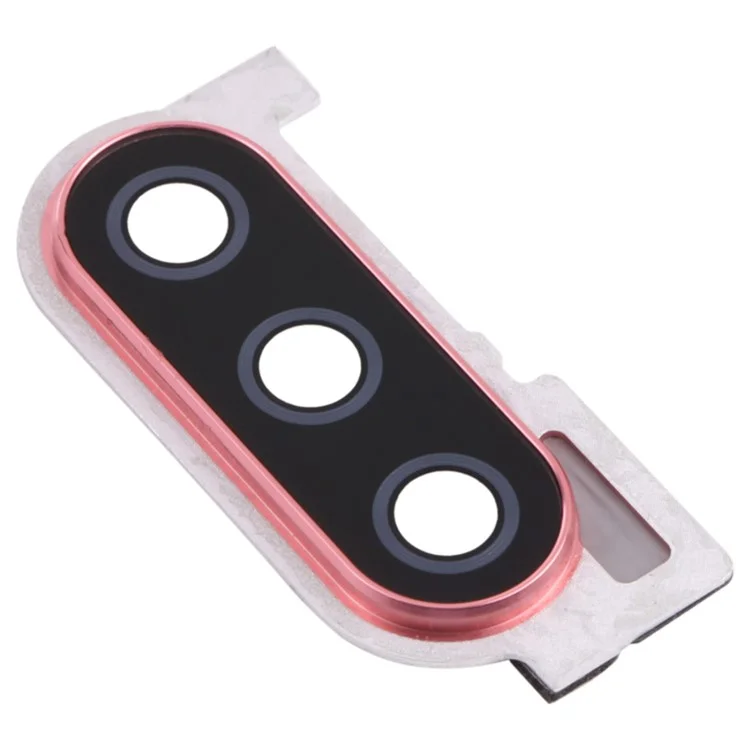 Per Sony Xperia 10 III 5G OEM Back Camera Lens Ring Cover con Lente in Vetro (senza Logo) - Rosa