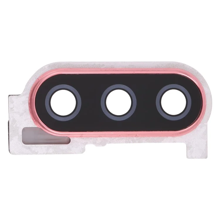 Per Sony Xperia 10 III 5G OEM Back Camera Lens Ring Cover con Lente in Vetro (senza Logo) - Rosa
