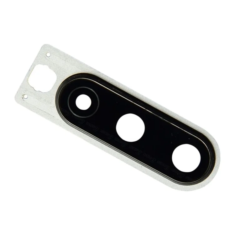 Para OnePlus 8 OEM Back Camera Lens Ring Cover com Lente de Vidro (sem Logotipo) - Preto