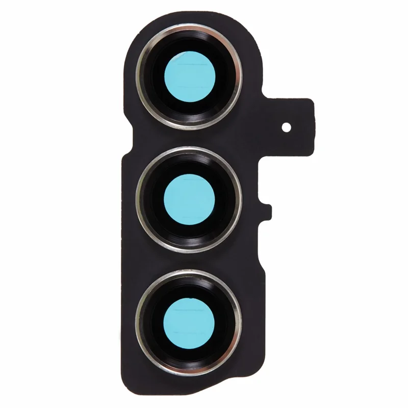 For Samsung Galaxy S23+ S916 OEM Back Camera Lens Ring Cover with Glass Lens (without Logo) - Silver