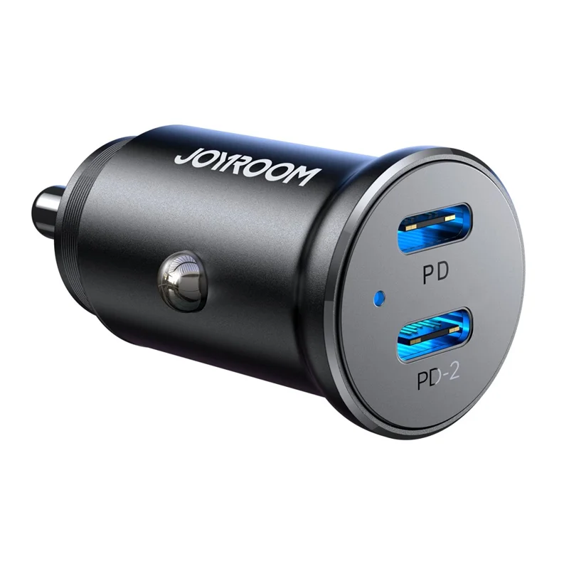 Joyroom CCN06 Mini 30W Dual Type-C Ports Ports Aluminum Сплаво