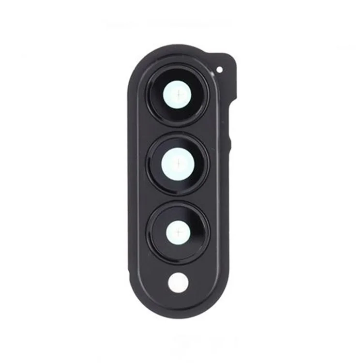 For Samsung Galaxy Z Fold4 5G F936 OEM Back Camera Lens Ring Cover with Glass Lens (without Logo) - Black