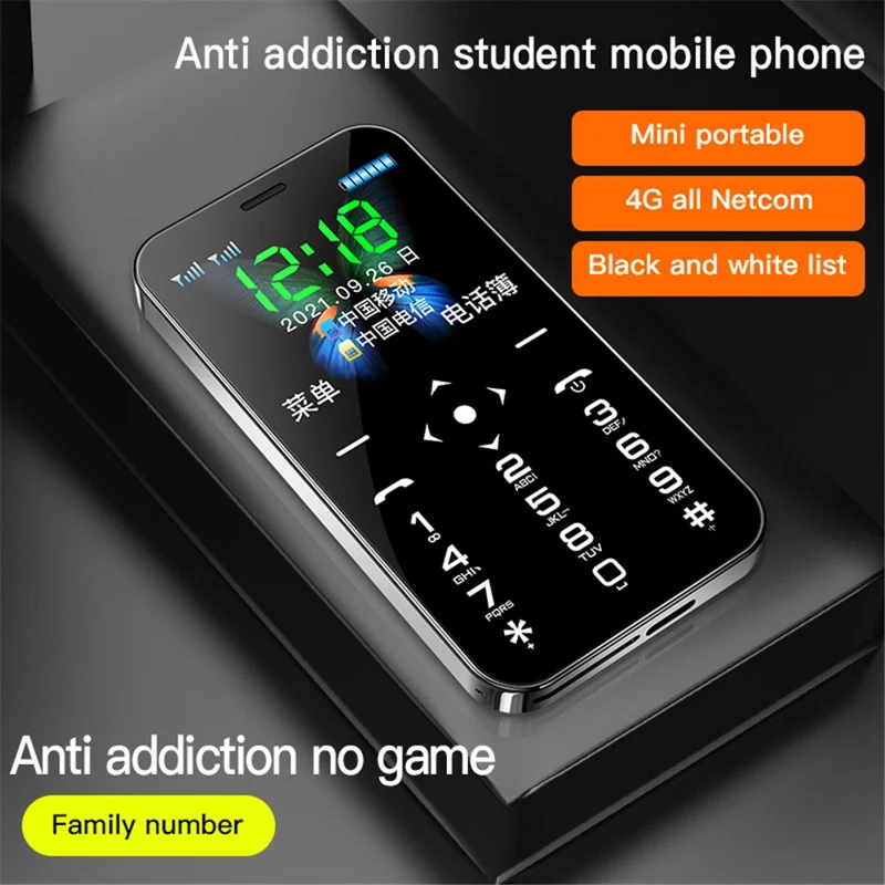 SOYES D13 1.77" TFT Touch Screen Mini Smart Phone HD Camera Pocket Mobile Phone Support SIM Card - White